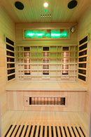 Mazur MO-EA3RS Infrarotsauna mit Himalaya-Salzsteinen 150 x 120 x 190 cm