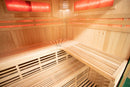Mazur MO-EA4-I Trockensauna mit HARVIA 6 kW Ofen, Salzstein und Wandisolierung 180 x 160 x 200 cm