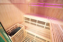 Mazur MO-EA4-I Trockensauna mit HARVIA 6 kW Ofen, Salzstein und Wandisolierung 180 x 160 x 200 cm