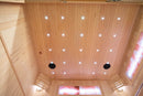 Mazur MO-EA4-I Trockensauna mit HARVIA 6 kW Ofen, Salzstein und Wandisolierung 180 x 160 x 200 cm
