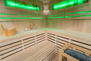 Mazur MO-EA4CS Trockensauna mit HARVIA 6 kW Ofen, Salzstein und Wandisolierung 180 x 180 x 200 cm