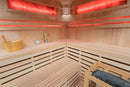 Mazur MO-EA4CS Trockensauna mit HARVIA 6 kW Ofen, Salzstein und Wandisolierung 180 x 180 x 200 cm