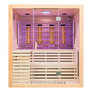 Mazur MO-EA4RS Infrarotsauna mit Himalaya-Salzsteinen 180 x 160 x 200 cm