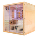 Mazur MO-EA4RS Infrarotsauna mit Himalaya-Salzsteinen 180 x 160 x 200 cm