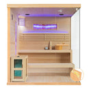 Mazur MO-EP4S LINKS Trockensauna mit HARVIA-Ofen 8 kW 175 x 140 x 190 cm