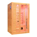 Mazur MO-C2ST Infrarotsauna mit Salzsteinen und Turmalinen, 120 x 100 x 190 cm