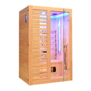 Mazur MO-C2ST Infrarotsauna mit Salzsteinen und Turmalinen, 120 x 100 x 190 cm