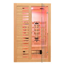 Mazur MO-C2ST Infrarotsauna mit Salzsteinen und Turmalinen, 120 x 100 x 190 cm