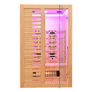Mazur MO-C2ST Infrarotsauna mit Salzsteinen und Turmalinen, 120 x 100 x 190 cm