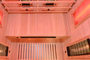 Mazur MO-C2ST Infrarotsauna mit Salzsteinen und Turmalinen, 120 x 100 x 190 cm