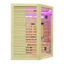 Mazur MO-RL3CS Infrarotsauna mit Salzsteinen 150 x 150 x 190 cm