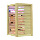 Mazur MO-RL3CS Infrarotsauna mit Salzsteinen 150 x 150 x 190 cm