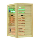 Mazur MO-RL3CS Infrarotsauna mit Salzsteinen 150 x 150 x 190 cm