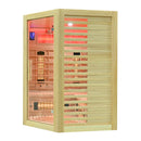 Mazur MO-RL3CS Infrarotsauna mit Salzsteinen 150 x 150 x 190 cm