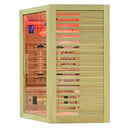 Mazur MO-RL3CST Infrarotsauna mit Salzsteinen und Turmalinen, 150 x 150 x 190 cm