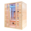 Mazur MO-C3S Infrarotsauna mit Salzsteinen 150 x 110 x 190 cm