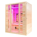 Mazur MO-C3S Infrarotsauna mit Salzsteinen 150 x 110 x 190 cm