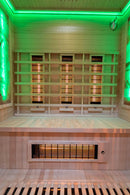 Mazur MO-C3S Infrarotsauna mit Salzsteinen 150 x 110 x 190 cm