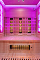 Mazur MO-C3S Infrarotsauna mit Salzsteinen 150 x 110 x 190 cm