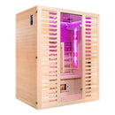 Mazur MO-C3ST Infrarotsauna mit Salzsteinen und Turmalinen, 150 x 110 x 190 cm