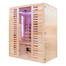 Mazur MO-C3ST Infrarotsauna mit Salzsteinen und Turmalinen, 150 x 110 x 190 cm