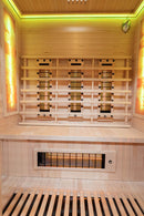 Mazur MO-C3ST Infrarotsauna mit Salzsteinen und Turmalinen, 150 x 110 x 190 cm