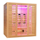 Mazur MO-C4S Infrarotsauna mit Salzsteinen 175 x 140 x 200 cm