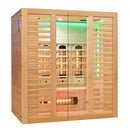 Mazur MO-C4S Infrarotsauna mit Salzsteinen 175 x 140 x 200 cm