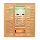 Mazur MO-C4S Infrarotsauna mit Salzsteinen 175 x 140 x 200 cm