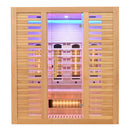 Mazur MO-C4S Infrarotsauna mit Salzsteinen 175 x 140 x 200 cm