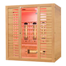Mazur MO-C4S Infrarotsauna mit Salzsteinen 175 x 140 x 200 cm