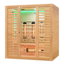 Mazur MO-C4S Infrarotsauna mit Salzsteinen 175 x 140 x 200 cm