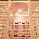 Mazur MO-C4S Infrarotsauna mit Salzsteinen 175 x 140 x 200 cm