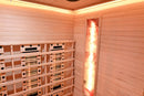 Mazur MO-C4ST Infrarotsauna mit Salzsteinen und Turmalinen, 175 x 140 x 200 cm