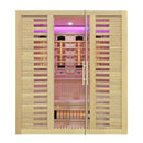 Mazur MO-RL4S XL Infrarotsauna mit Salzsteinen 180 x 160 x 200 cm