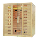 Mazur MO-RL4S XL Infrarotsauna mit Salzsteinen 180 x 160 x 200 cm