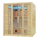Mazur MO-RL4S XL Infrarotsauna mit Salzsteinen 180 x 160 x 200 cm