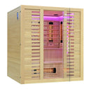 Mazur MO-RL4S XL Infrarotsauna mit Salzsteinen 180 x 160 x 200 cm