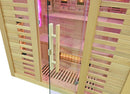 Mazur MO-RL4S XL Infrarotsauna mit Salzsteinen 180 x 160 x 200 cm