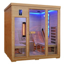 Mazur MO-CP4LS Infrarotsauna mit Liegen und Salzsteinen 180 x 180 x 190 cm