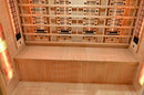Mazur MO-RL4ST XL Infrarotsauna mit Salzsteinen und Turmalinen, 180 x 160 x 200 cm