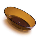 Mazur MO-0045T CB Freistehende ovale Badewanne transparent 170 x 80 x 58 cm
