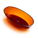 Mazur MO-0045T CH Freistehende ovale Badewanne transparent 170 x 80 x 58 cm