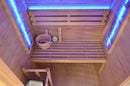 Mazur MO-EL2S Trockensauna mit HARVIA-Heizgerät 3,5 kW 130 x 120 x 190 cm