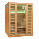 Mazur MO-EL3S XL Trockensauna mit HARVIA-Ofen 6 kW 150 x 150 x 200 cm