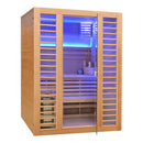 Mazur MO-EL3S XL Trockensauna mit HARVIA-Ofen 6 kW 150 x 150 x 200 cm