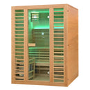 Mazur MO-EL3S XL Trockensauna mit HARVIA-Ofen 6 kW 150 x 150 x 200 cm