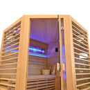 Mazur MO-TS4CB Trockensauna mit HARVIA-Ofen 8 kW 180 x 180 x 200 cm