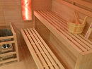 Mazur MO-EP4S LINKS Trockensauna mit HARVIA-Ofen 8 kW 175 x 140 x 190 cm