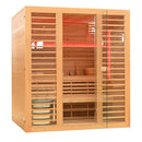 Mazur MO-EL4S Trockensauna mit HARVIA 8 kW Heizgerät, Salzstein und Wandisolierung 180 x 180 x 200 cm